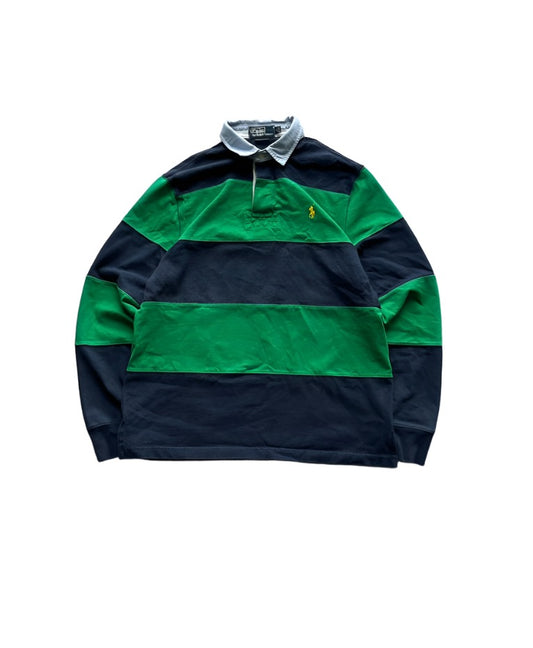 Polo Ralph Lauren Striped Rugby Shirt M Lautaro archive