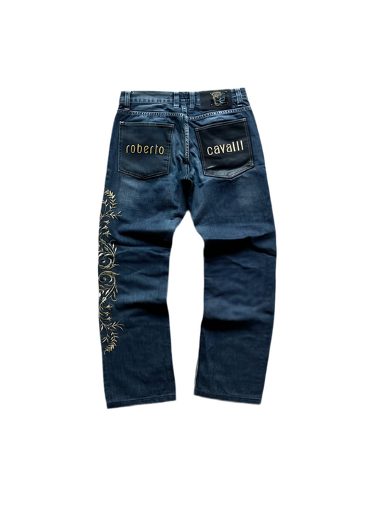 Roberto Cavalli Embroidery Jeans 31x34