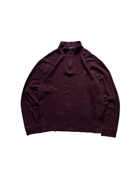 Polo Ralph Lauren 1/3 Zip Sweater L Lautaro archive