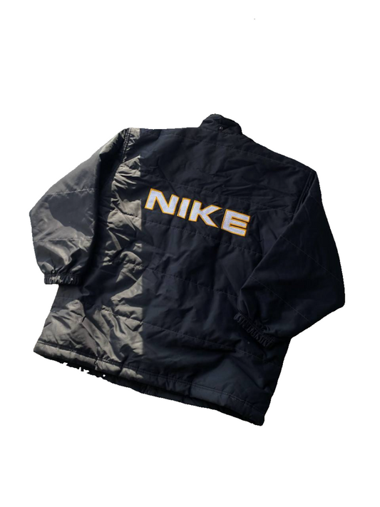 Vintage Nike Spellout Down Puffer Jacket M Lautaro archive